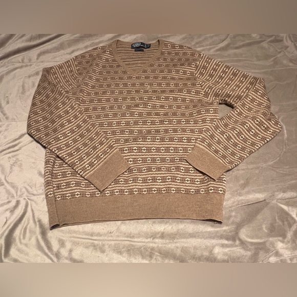 Vintage Polo by Ralph Lauren Crew Neck Merino Wool Sweater Size XXL - Picture 1 of 3